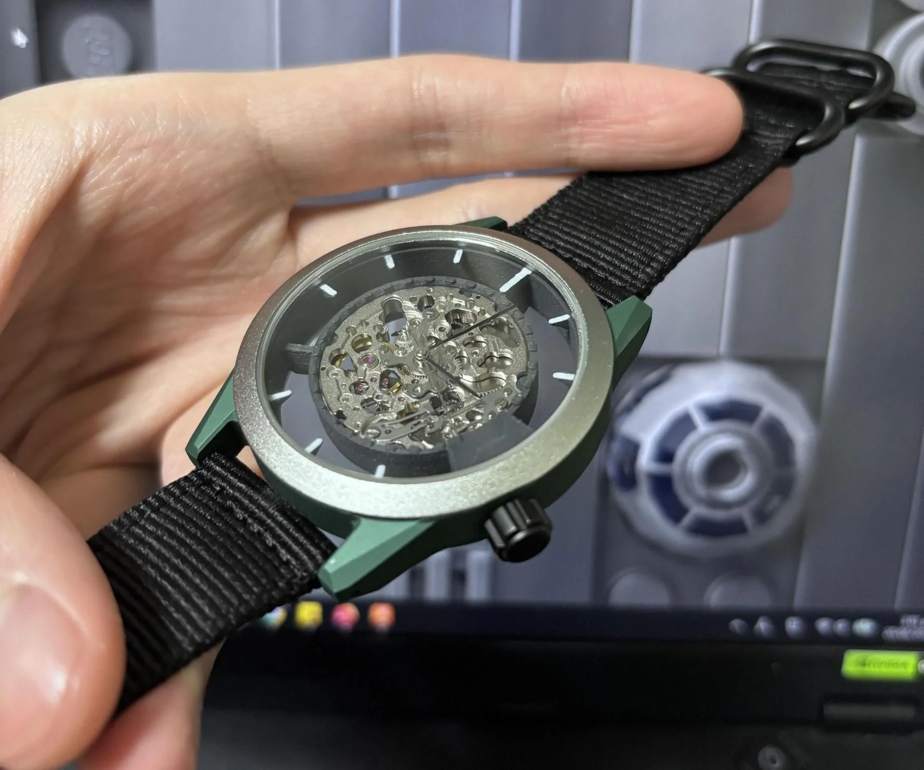 A 3D-Printed Watch Case With a Bayonet-Mount Back